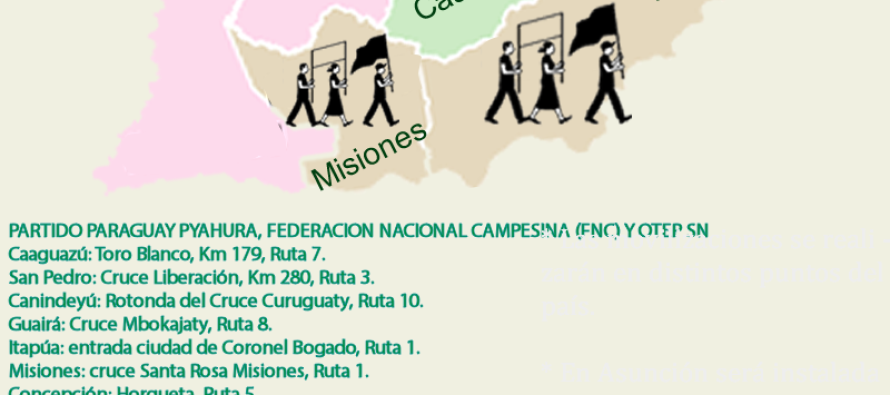 Infografía: Mayo/2015 – Movilización del Congreso Democrático del Pueblo.