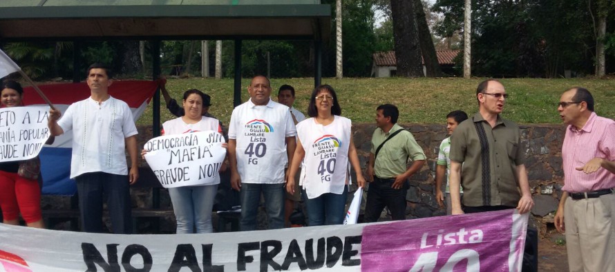 Frente Guasu dice no al fraude electoral