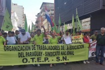 OTEP SN se moviliza, a favor de Blanca Avalos