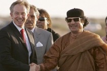Gaddafi advirtió a Tony Blair de los ataques islamistas en Europa