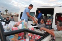 ¡QUE ENVIDIA!: Constante asistencia a familias afectadas por las inundaciones en lado Argentino