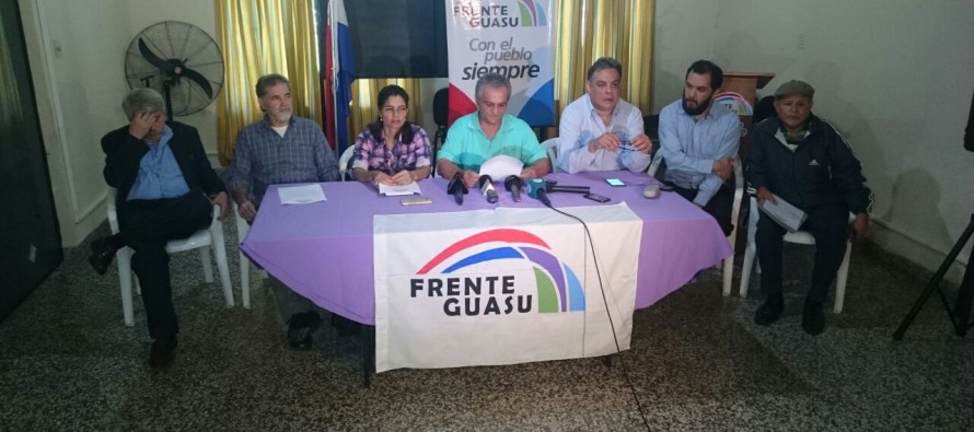 Con o sin reelección, el FG postulará a Lugo para 2018