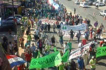 VÍDEO: Marcha de Cooperativistas y Pequeños Productores en Asunción