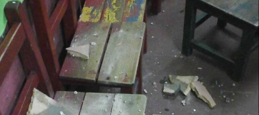 Cae techo en otra Escuela de Asunción