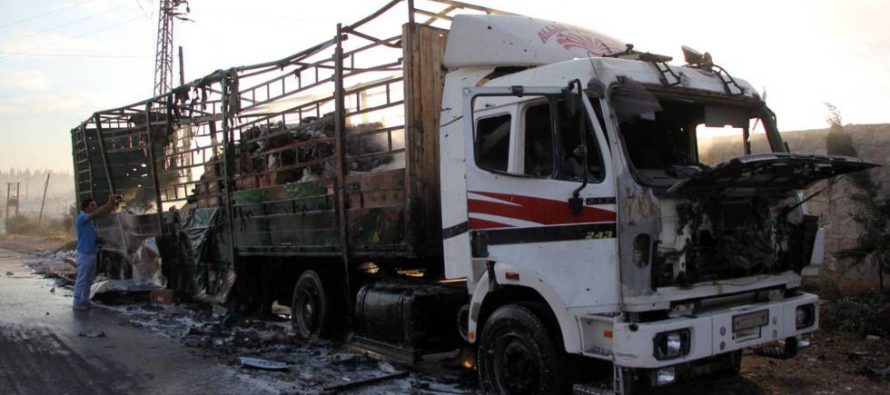 ONU suspende toda ayuda humanitaria a Siria tras ataque a un convoy