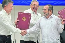Colombia: el gobierno y las FARC firman acuerdo de paz