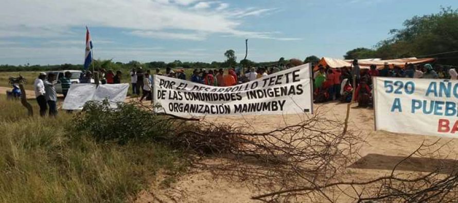 Comunidades indígenas del Chaco cierran ruta para exigir Agua, Energía y caminos