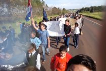 Paro de docentes en San Pedro